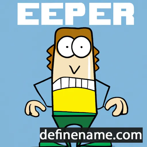 cartoon of the name Eper