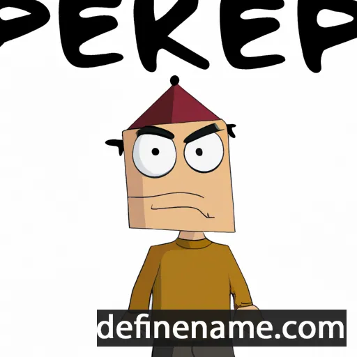 cartoon of the name Eperke