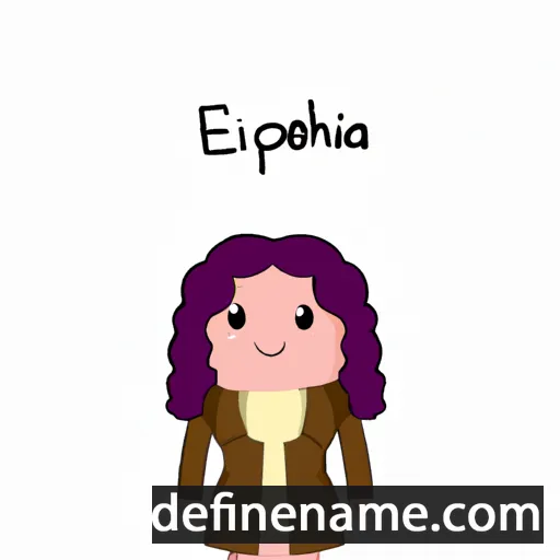 Ephigenia cartoon