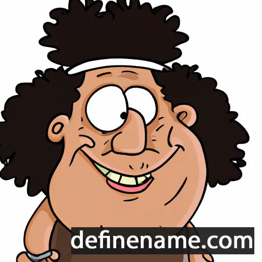 cartoon of the name Ephriam