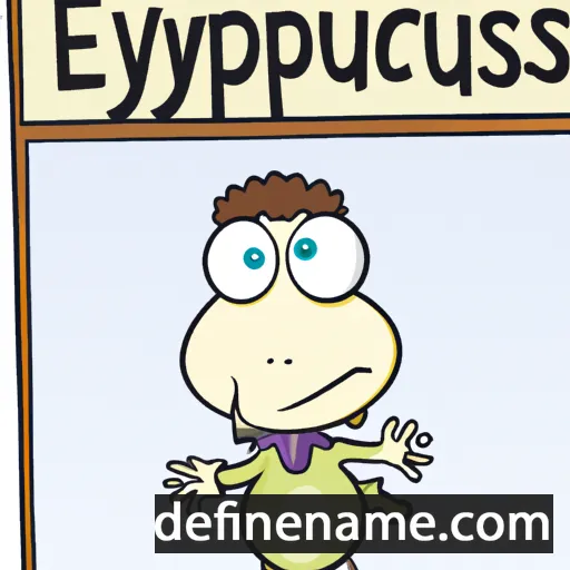 cartoon of the name Epilycus