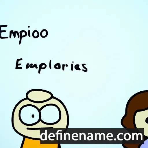 cartoon of the name Epimenides