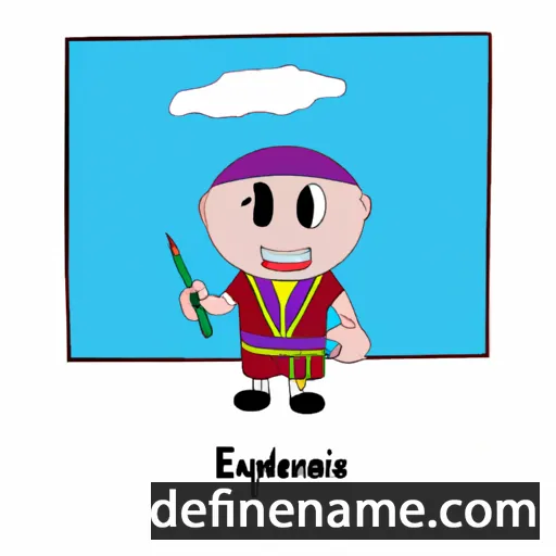 Epixenos cartoon