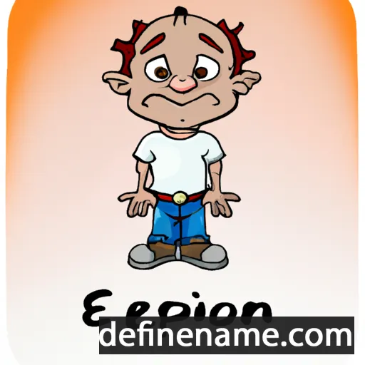 cartoon of the name Eponin