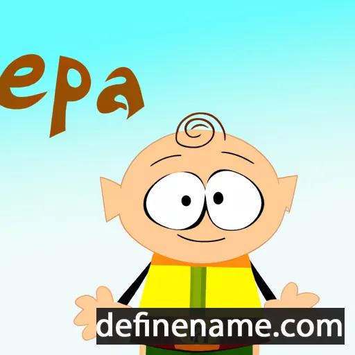 cartoon of the name Eppa