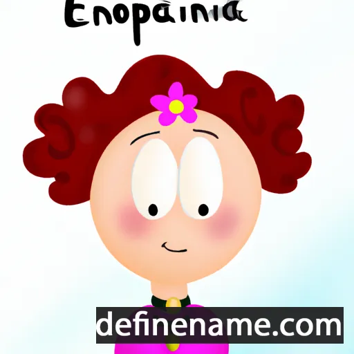 cartoon of the name Epponina