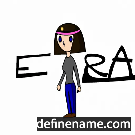 cartoon of the name Era