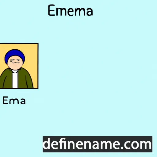 cartoon of the name Erazma