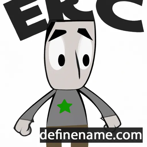 cartoon of the name Erc