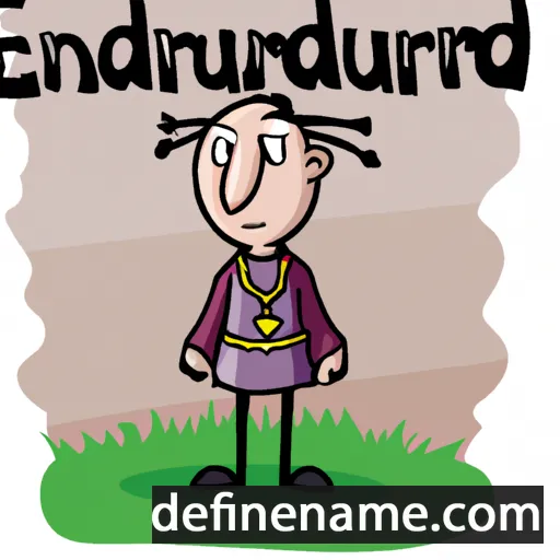 Ercantrud cartoon