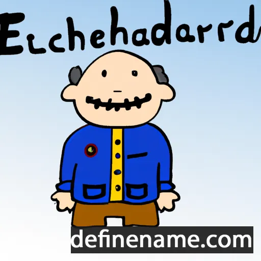 cartoon of the name Erchenbald