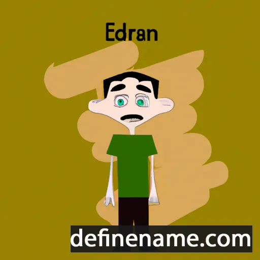 cartoon of the name Erduan