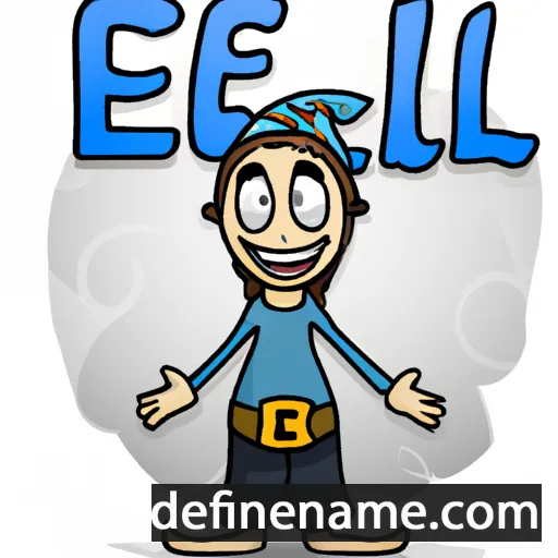 cartoon of the name Erel