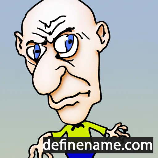 cartoon of the name Erembald