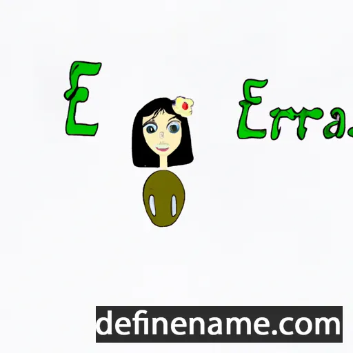 Erfana cartoon