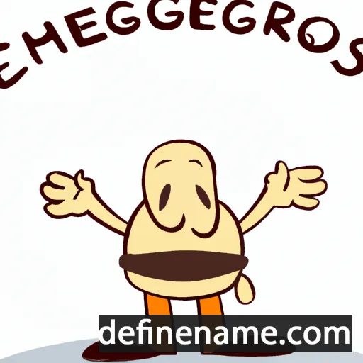 cartoon of the name Ergochares