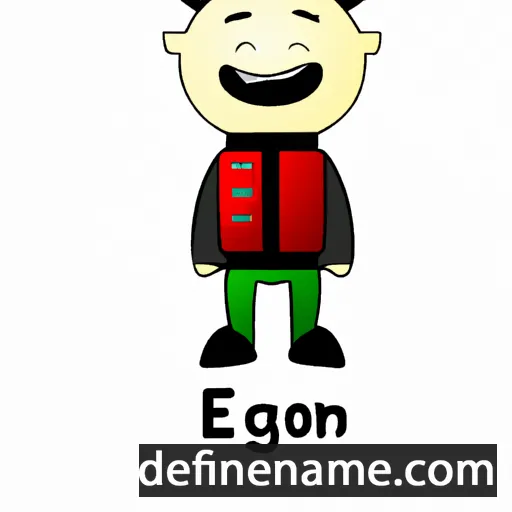 cartoon of the name Ergon