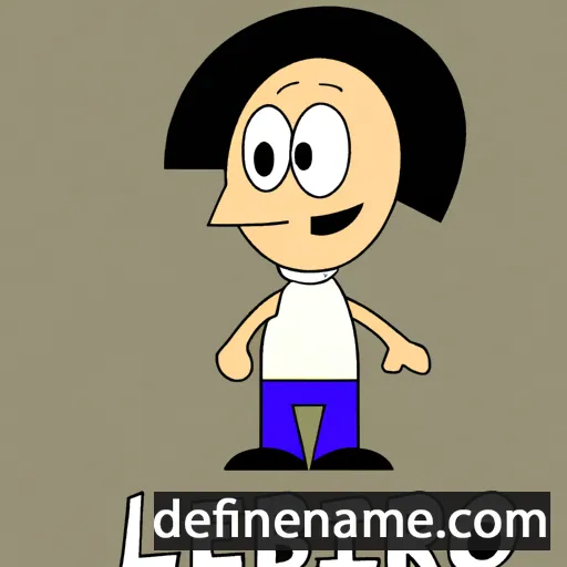 cartoon of the name Eriberto