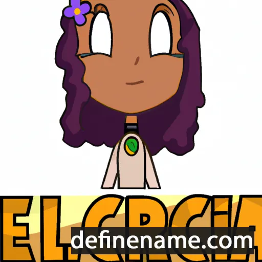 Ericah cartoon