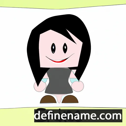 cartoon of the name Erienne