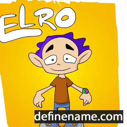 cartoon of the name Erilo