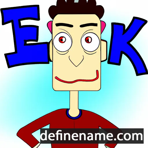 cartoon of the name Erk