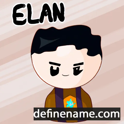 Erlan cartoon