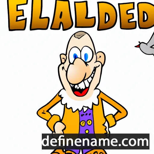 Erlebald cartoon