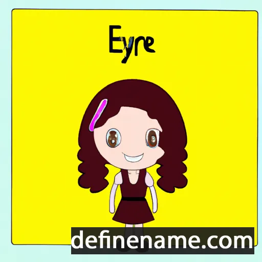 cartoon of the name Erlynne