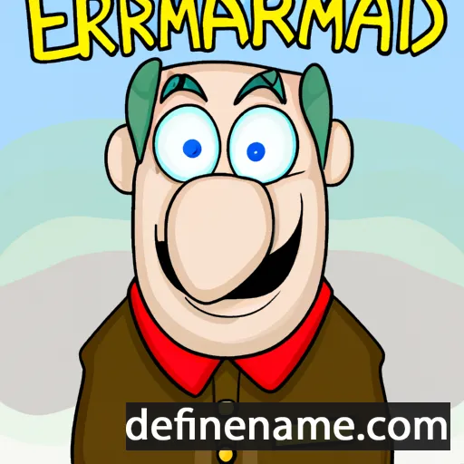 Ermanfrid cartoon