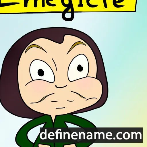 cartoon of the name Erménégilde