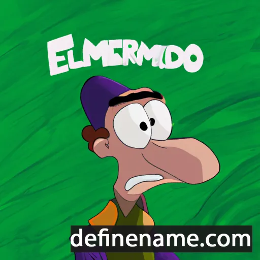 cartoon of the name Ermelando