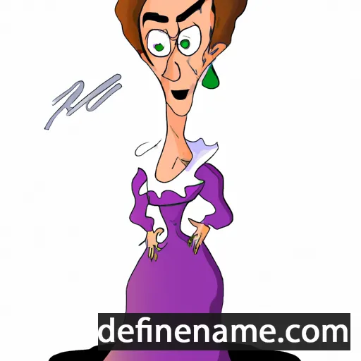 cartoon of the name Ermenalda