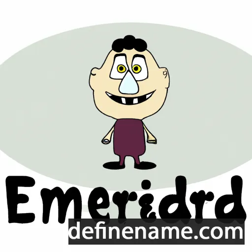 cartoon of the name Ermenfrid