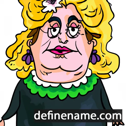 cartoon of the name Ermengilda