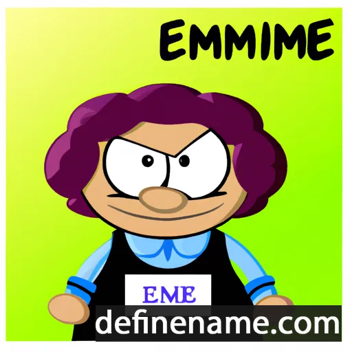 cartoon of the name Ermenilde