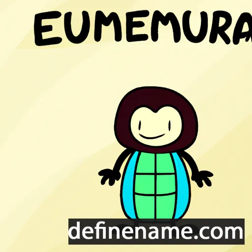 cartoon of the name Ermentruda