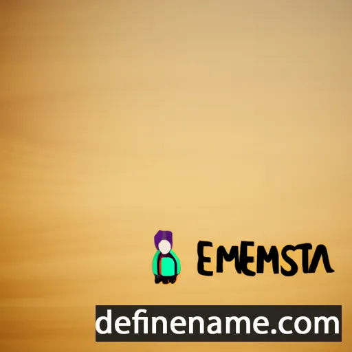 cartoon of the name Ermesenda