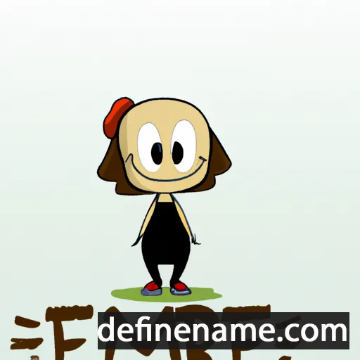 cartoon of the name Ermie