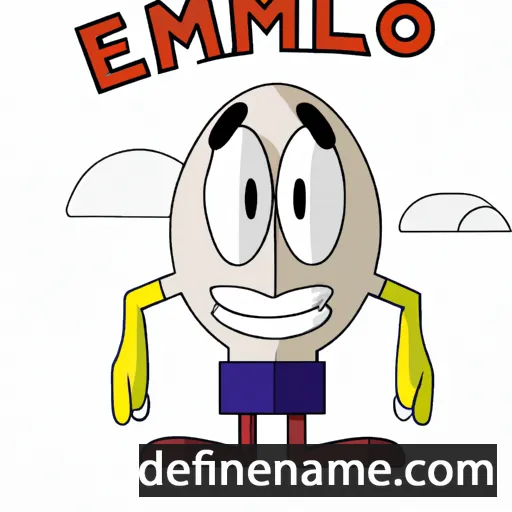 cartoon of the name Ermilo