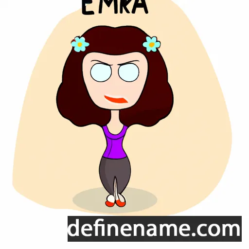 Ermira cartoon