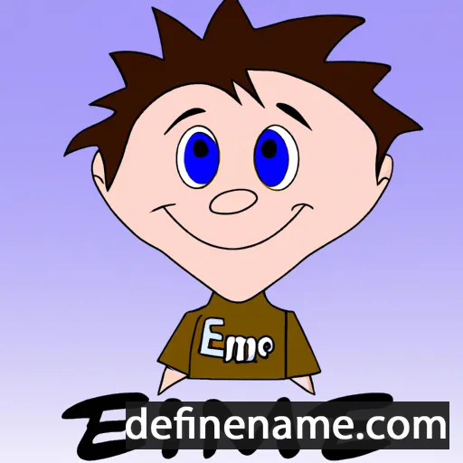 cartoon of the name Ermirë