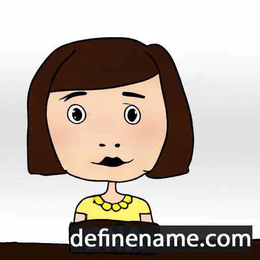 cartoon of the name Erna