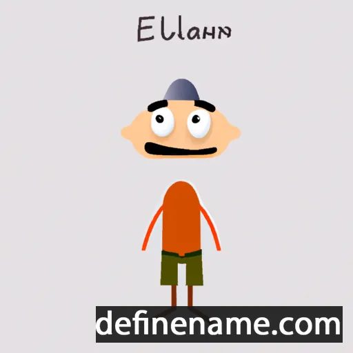 'Elnatan cartoon