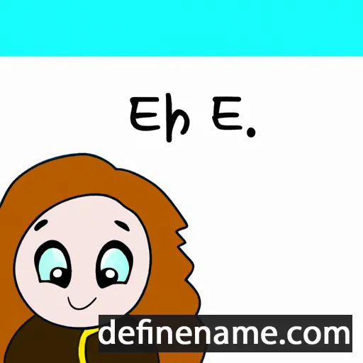 Éibhear cartoon