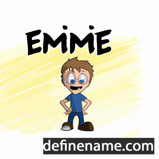 cartoon of the name Émilien