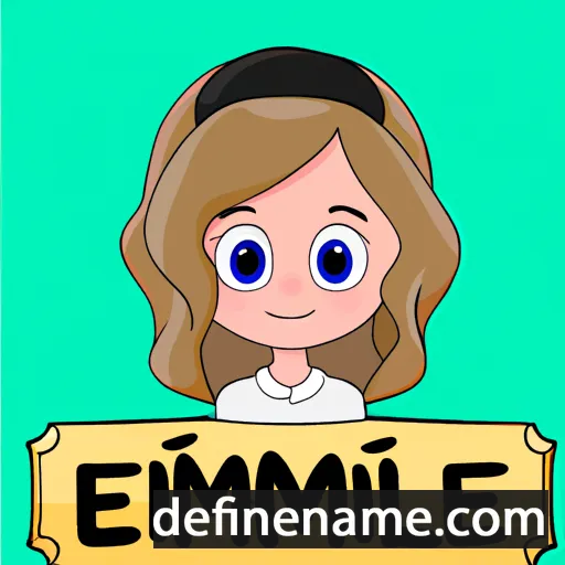 Émilienne cartoon