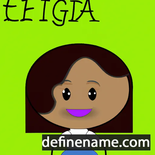 Efigénia cartoon