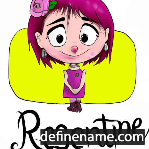 cartoon of the name Eglantine