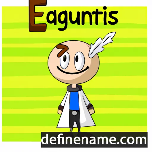 cartoon of the name Egnatius